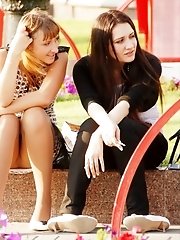 12 pictures - Bride upskirt filmed by our hunter