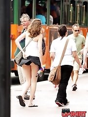 12 pictures - The best accidental upskirt images