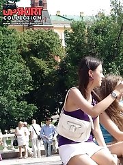 12 pictures - Picture set showing fun accidental upskirt