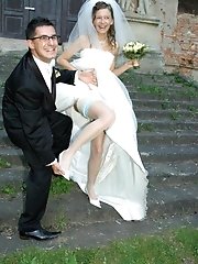 9 pictures - Pictures of Sexy Bride Exposed