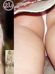 12 pictures - Fantastic upskirt closeups