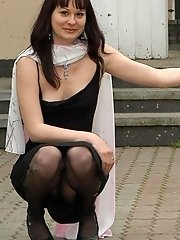 8 pictures - upskirt shots on the streets pics gallery