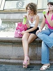 12 pictures - Enjoy the most exciting views up skirts