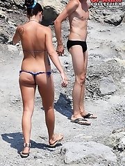 12 pictures - Exclusive view on micro bikini gals