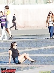 12 pictures - Mini skirt up skirt sexy pictures