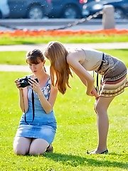 12 pictures - Mini skirt up skirt sexy pictures