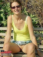 12 pictures - Kick-ass summer upskirt compilation