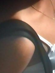 10 pictures - Downblouse parade upskirt pics