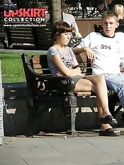 12 pictures - The most spectacular outdoor upskirts