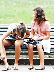 12 pictures - Fantastic girlfriend upskirt pics