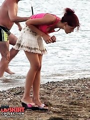 12 pictures - Cool girlfriend upskirt compilation