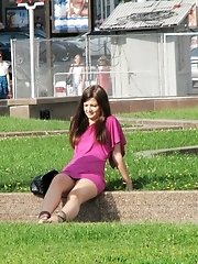 12 pictures - The coolest sitting upskirts collection