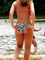 12 pictures - Tiny bikinis not showing nudity