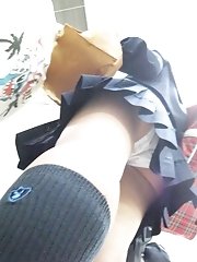 12 pictures - The prettiest upskirt girls show panties