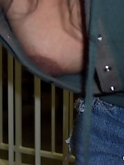 7 pictures - Cam spies babe's upblouse and she shows tits